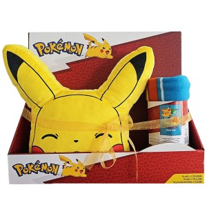 Pokemon polar blanket cushion set